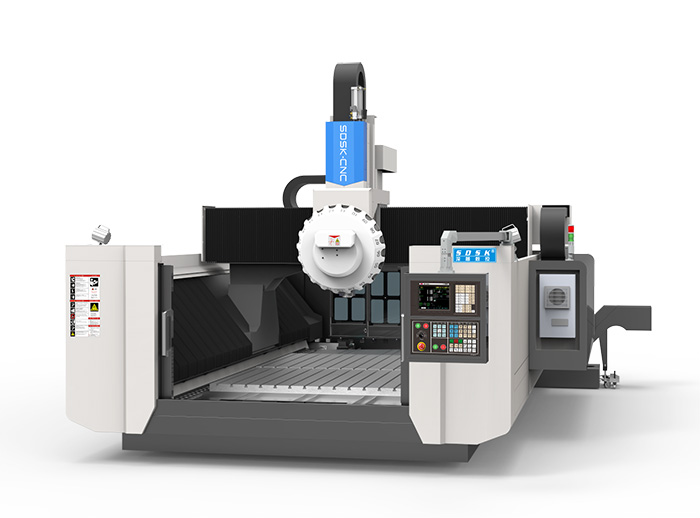 (新款机型)动梁式龙门加工中心--SDSK2518DL-BT40