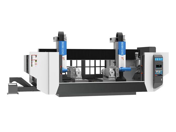 （新款机型）双头双通道六轴龙门加工中心SDSK1000WL-ZYB-2-BT40